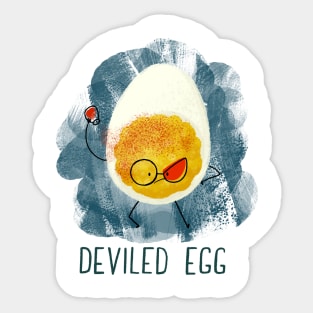 Deviled Egg Sticker